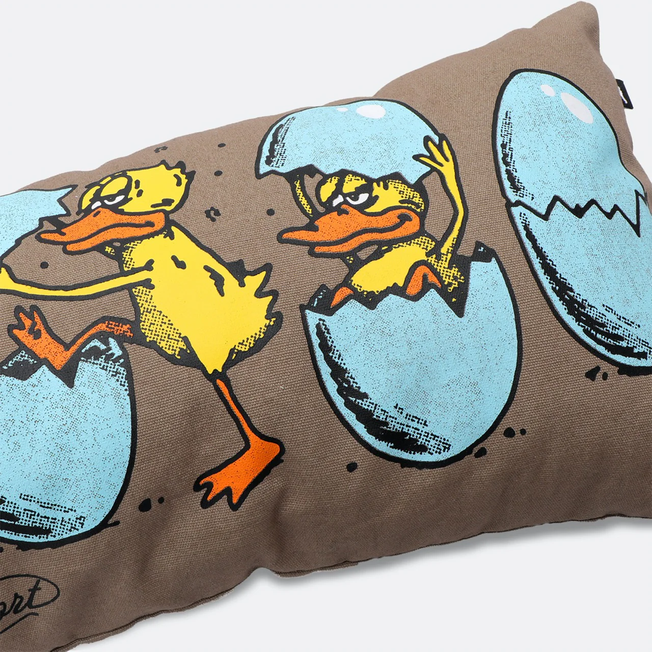 Pass Port Skateboards - Born Tired Bolster Cushion - Taupe - Image 3