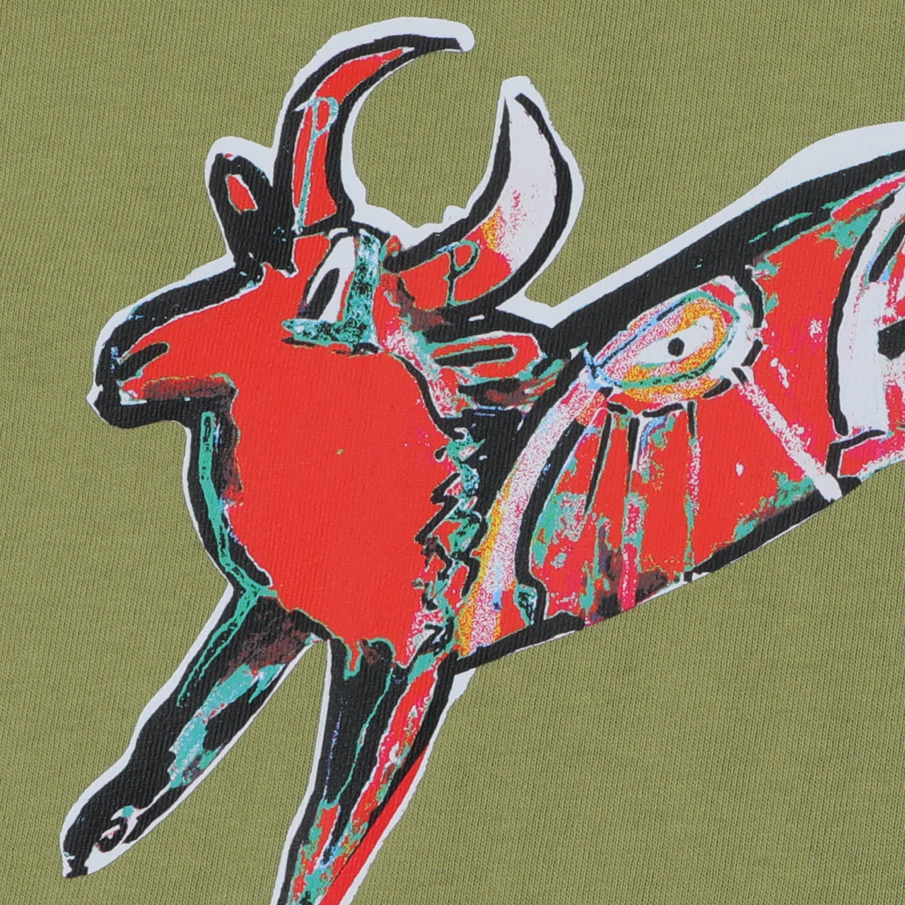 Pass Port Skateboards - Bull T-Shirt - Pistachio - Image 3