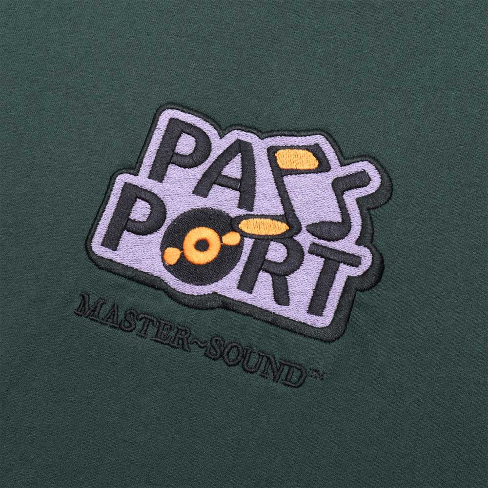 Pass Port Skateboards - Master~Sound T-Shirt - Dark Teal - Image 2
