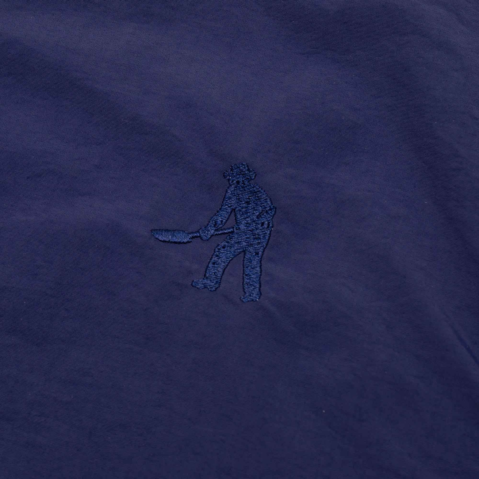 Pass Port Skateboards - RPET Pullover Spray Jacket - Navy - Image 4
