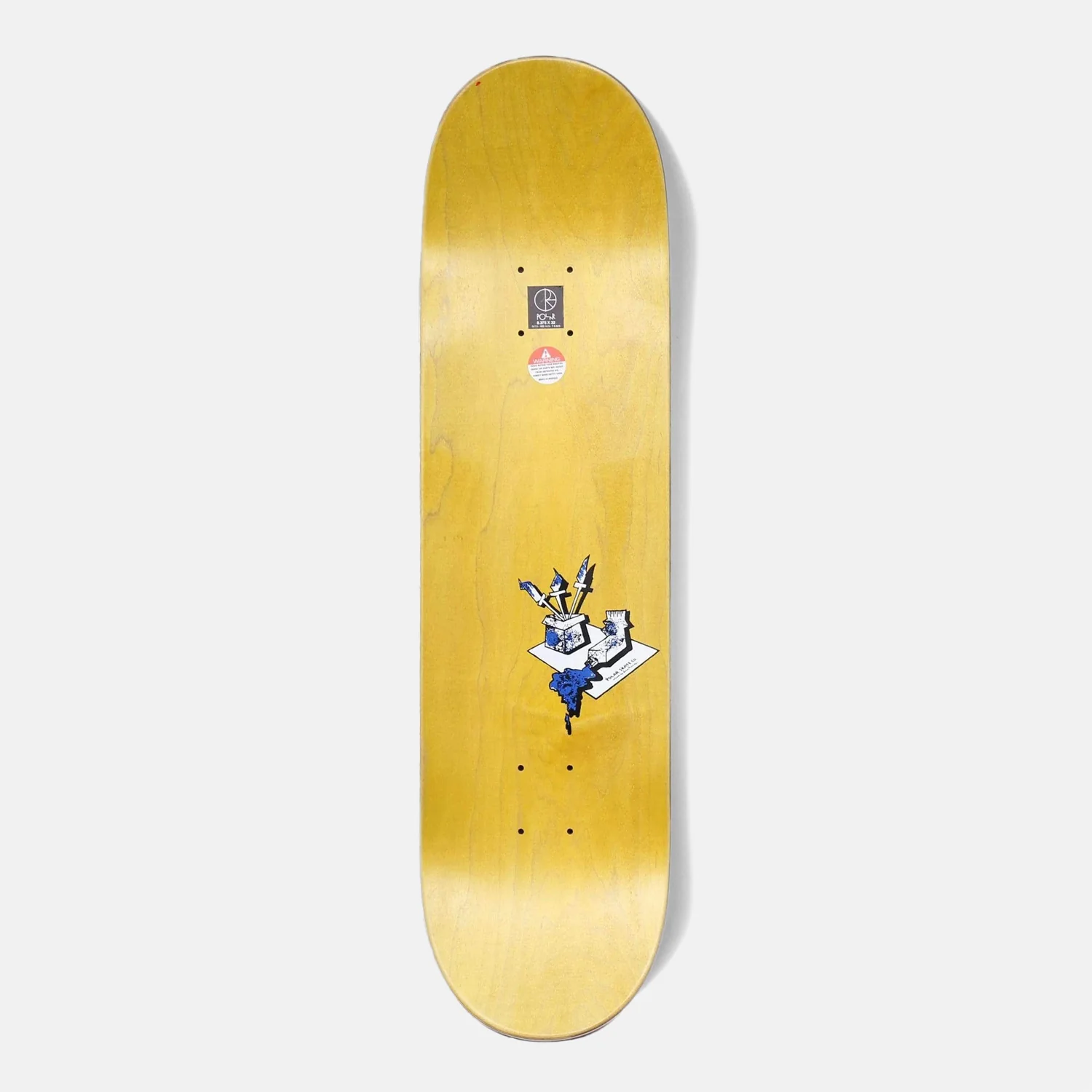 Polar Skate Co. - 8.0" Dane Brady Painter Skateboard Deck - Red - Image 2