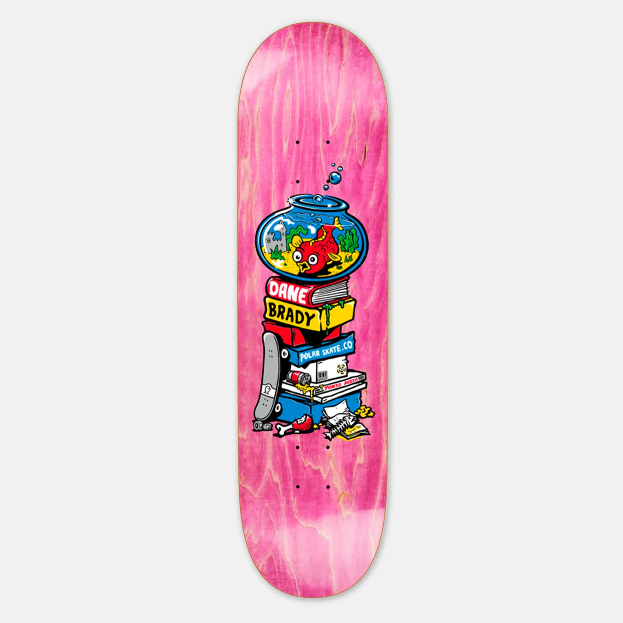 Polar Skate Co. - 8.25" Dane Brady Fish Bowl Skateboard Deck - Various Stains