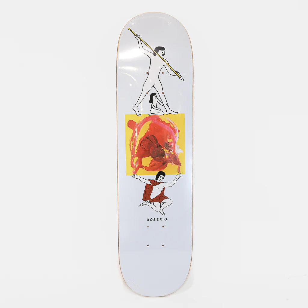 Polar Skate Co. - 8.25" Nick Boserio Family Skateboard Deck - Light Blue