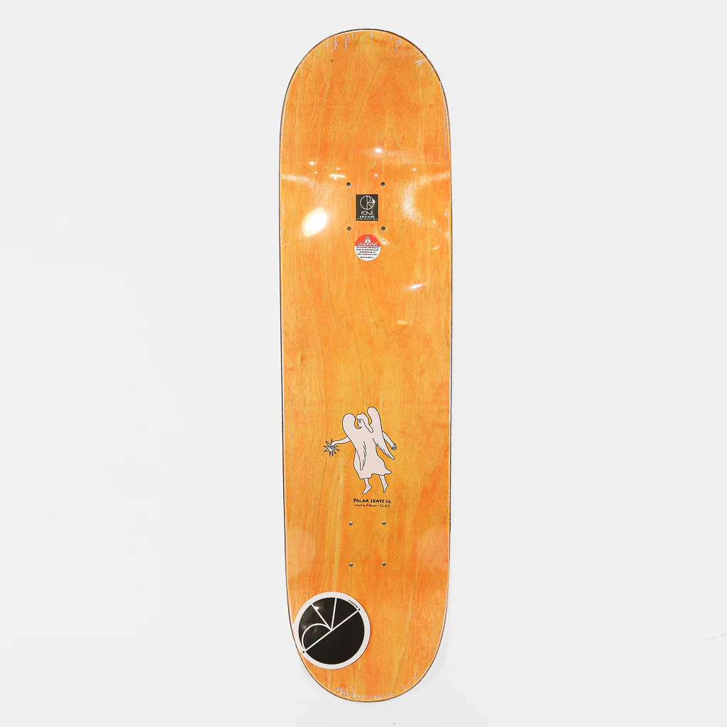 Polar Skate Co. - 8.25" Nick Boserio Family Skateboard Deck - Light Blue - Image 2