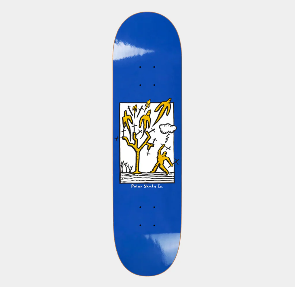 Polar Skate Co. - 8.375" Heaven Skateboard Deck - Blue