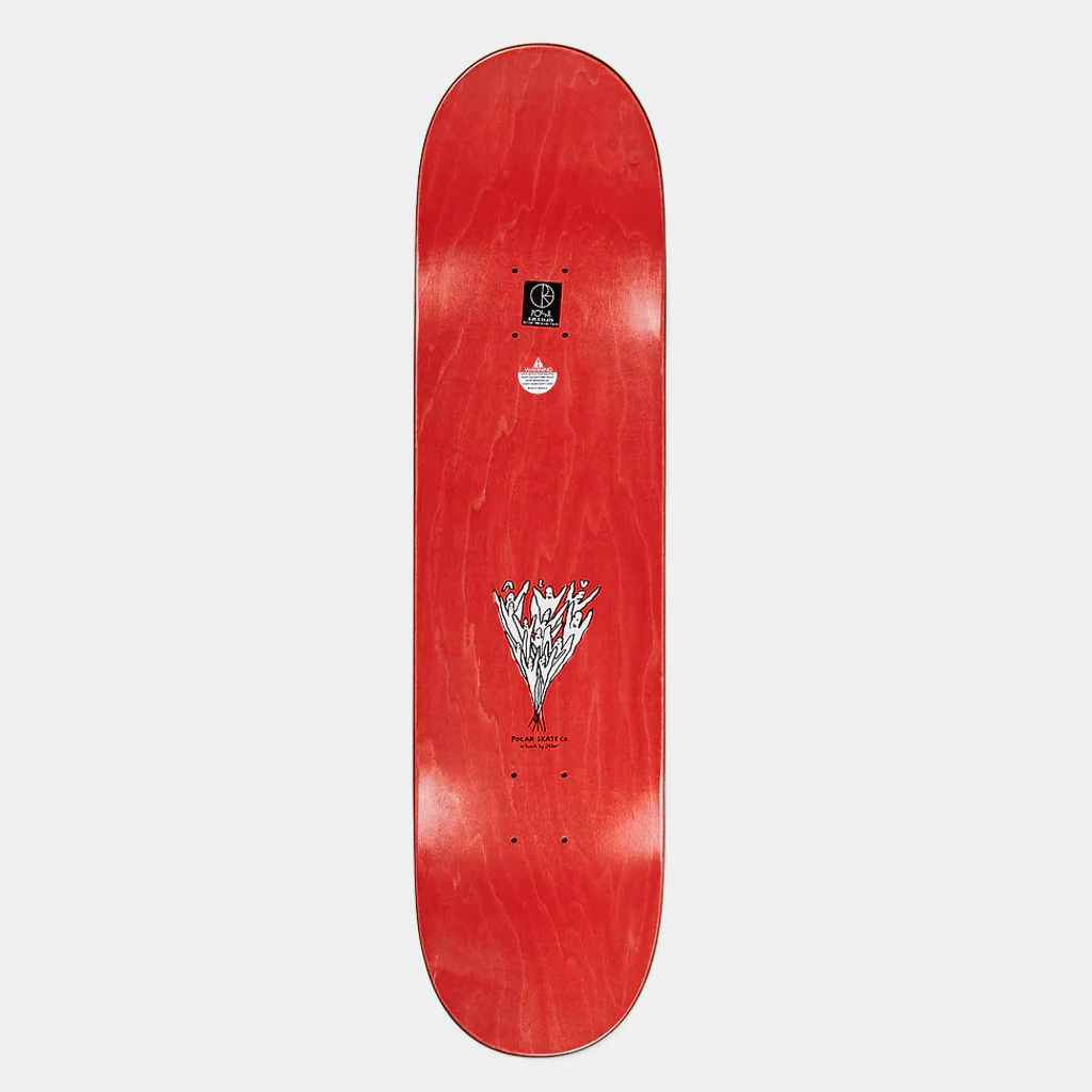 Polar Skate Co. - 8.375" Heaven Skateboard Deck - Blue - Image 2