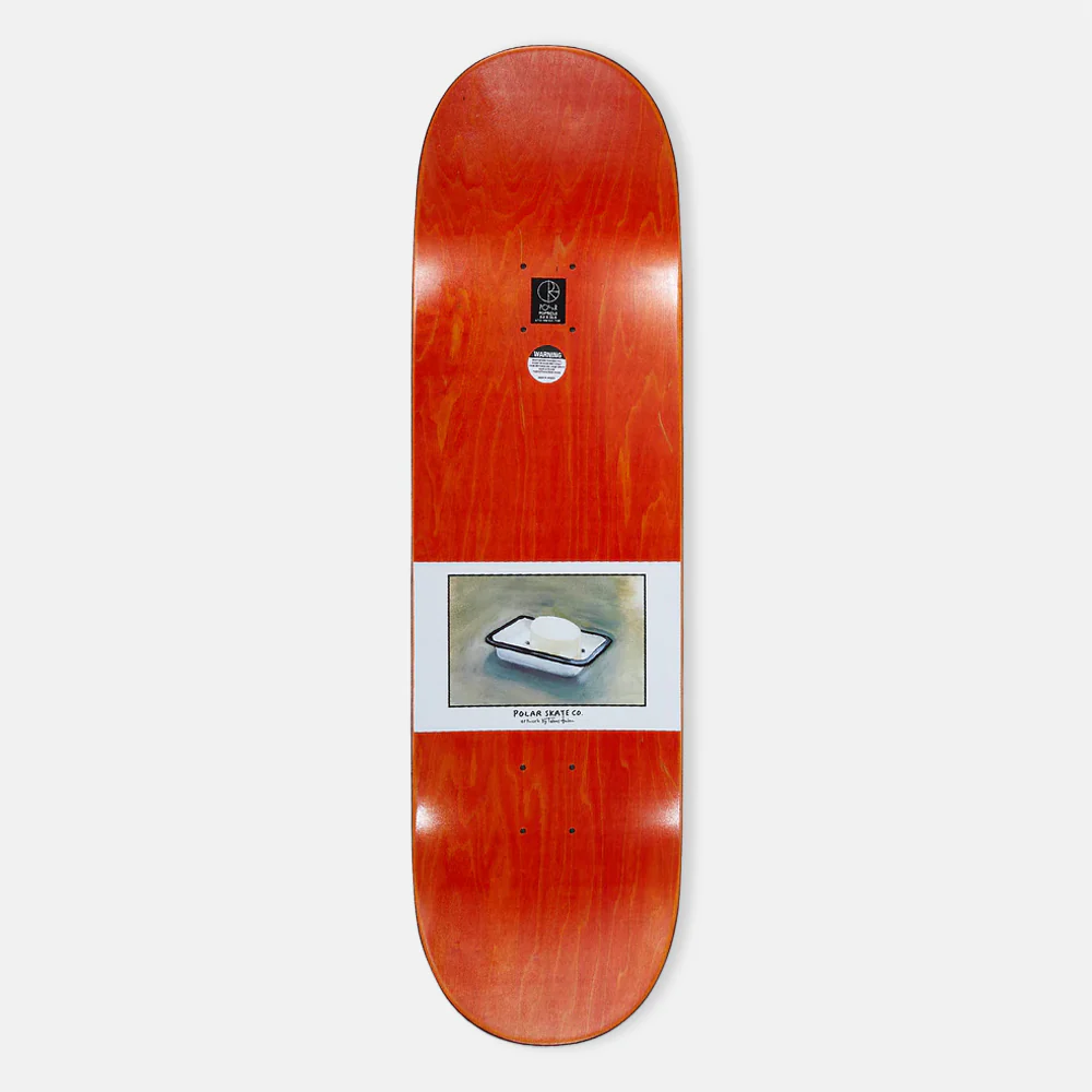 Polar Skate Co. - 8.375" Hjalte Halberg Bathtub Wheel Wells Skateboard Deck - Image 2