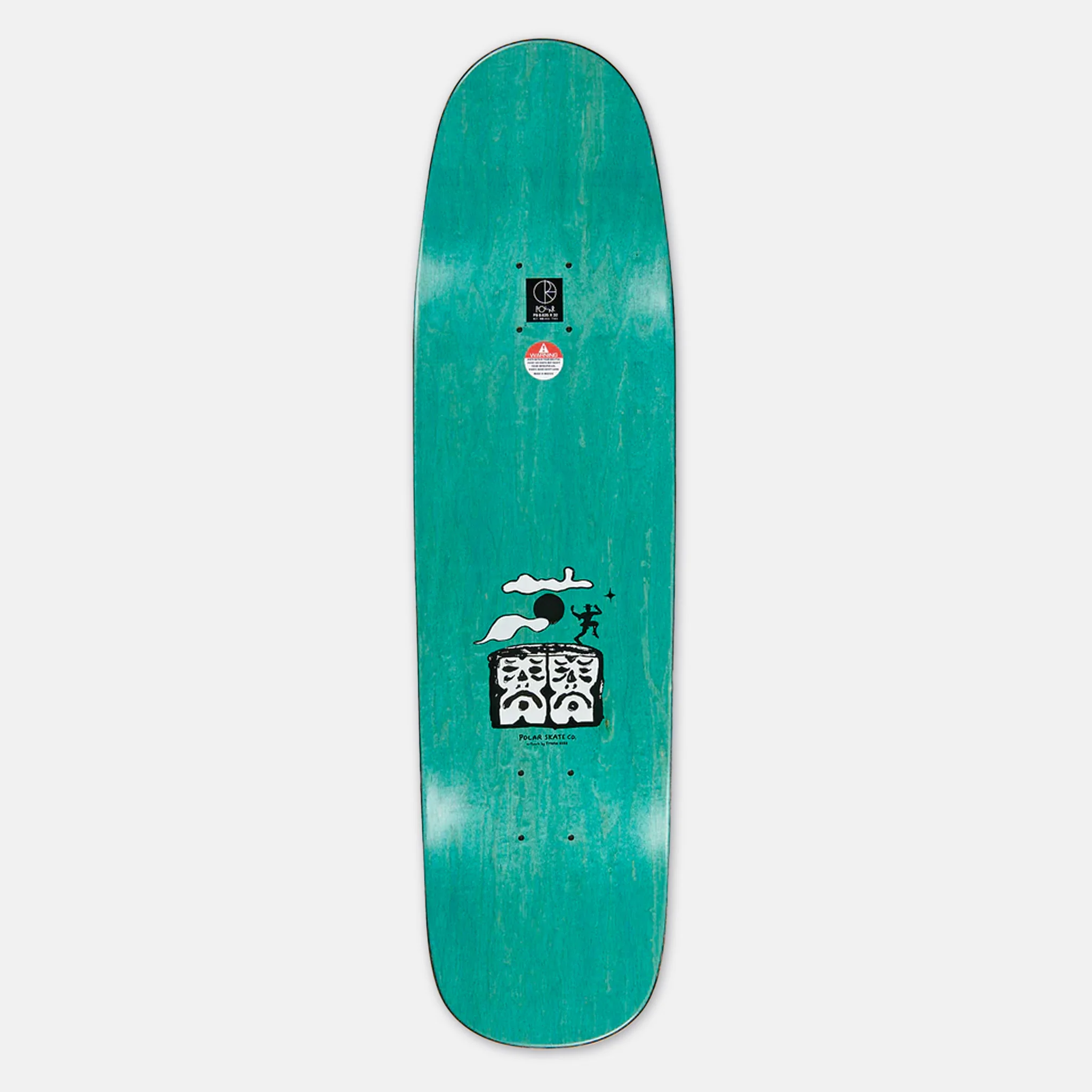 Polar Skate Co. - 8.625" P9 Aaron Herrington Serenade Skateboard Deck - Image 2