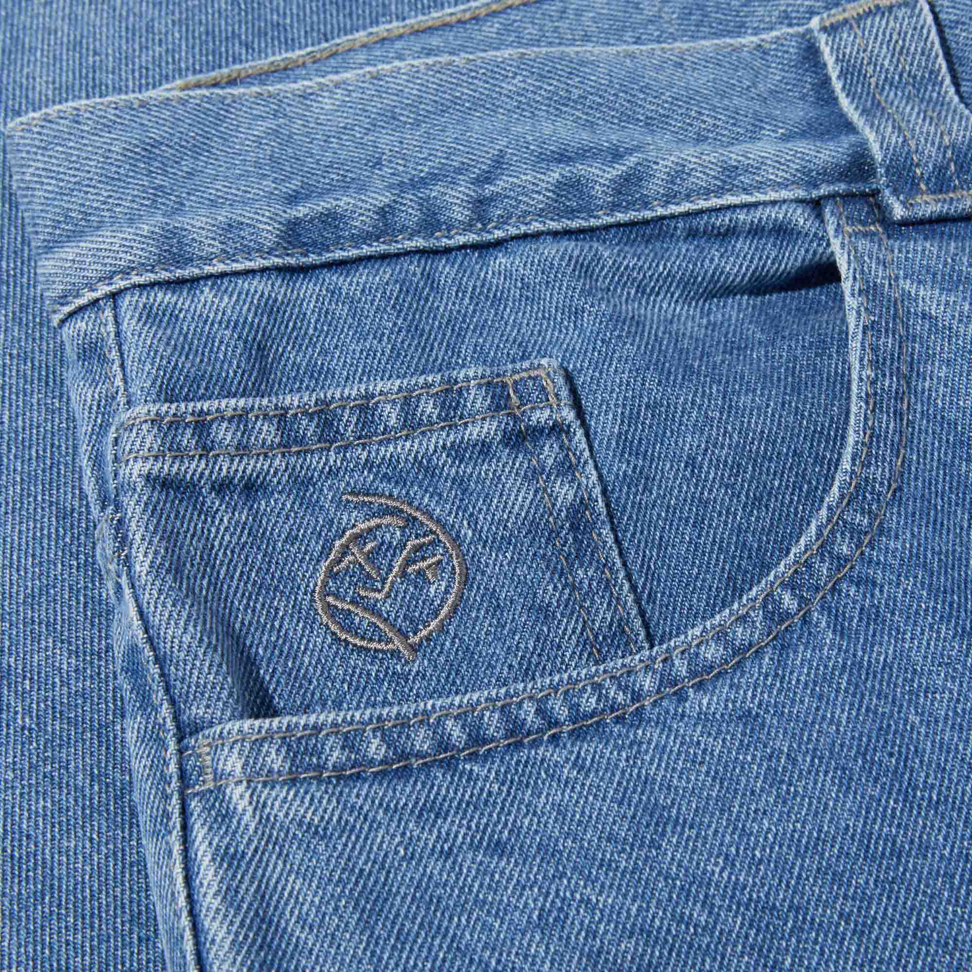 Polar Skate Co. - Big Boy Denim Jeans - Mid Blue - Image 3
