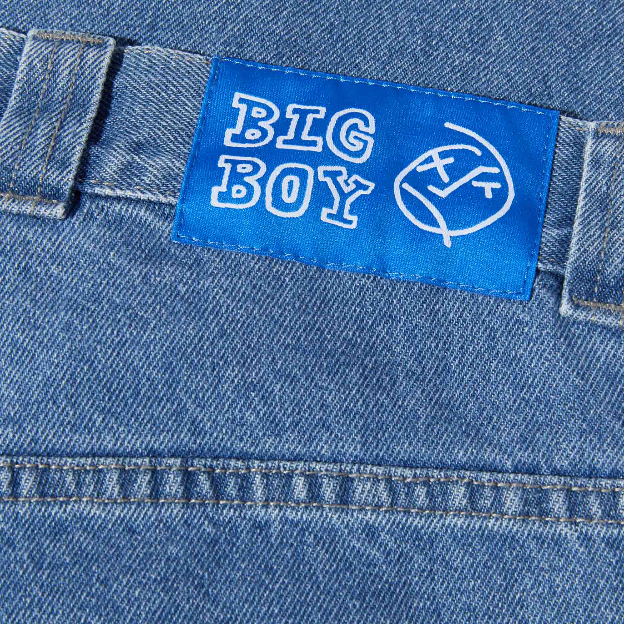 Polar Skate Co. - Big Boy Denim Jeans - Mid Blue - Image 4