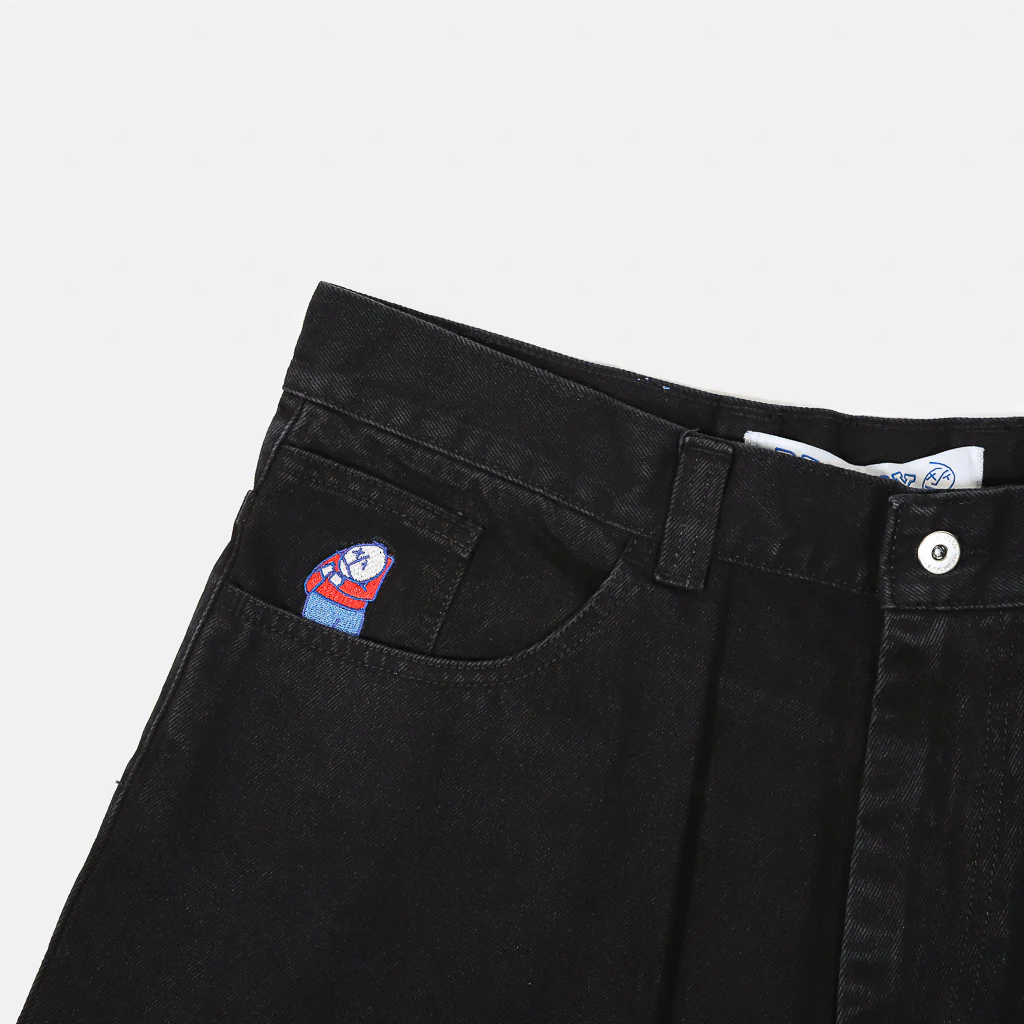 Polar Skate Co. - Big Boy Denim Jeans - Pitch Black - Image 3