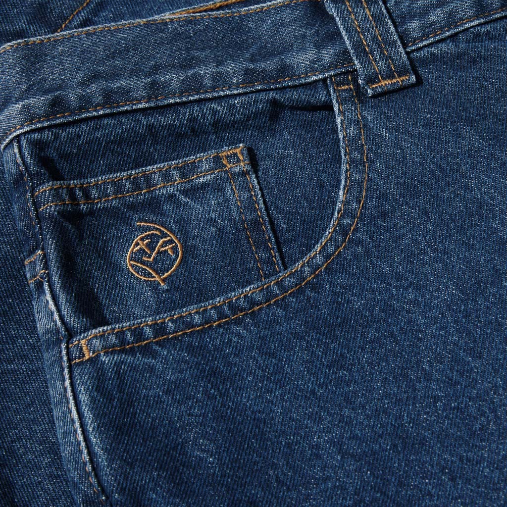 Polar Skate Co. - Big Boy Denim Shorts - Dark Blue - Image 7