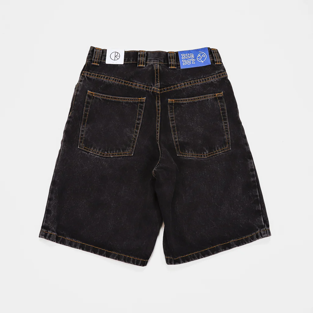 Polar Skate Co. - Big Boy Denim Shorts - Washed Black - Image 2