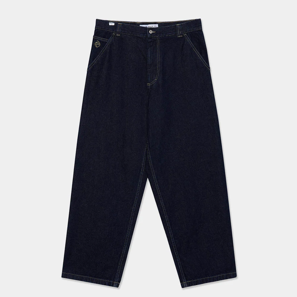 Polar Skate Co. - Big Boy Denim Work Pants - One Wash Blue