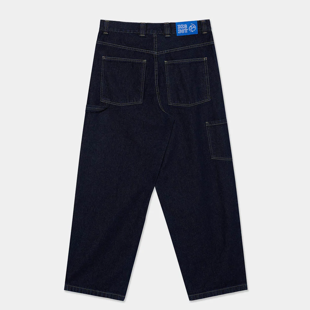 Polar Skate Co. - Big Boy Denim Work Pants - One Wash Blue - Image 2