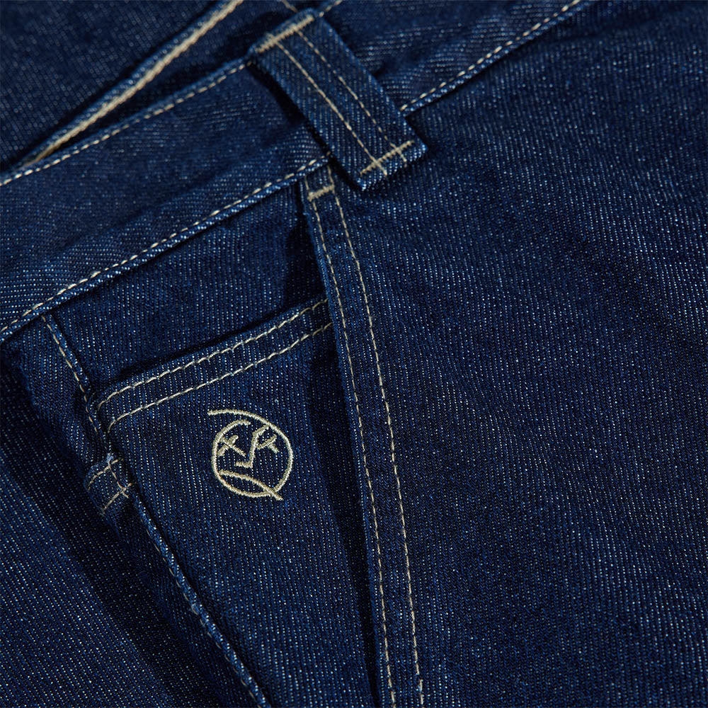 Polar Skate Co. - Big Boy Denim Work Pants - One Wash Blue - Image 4