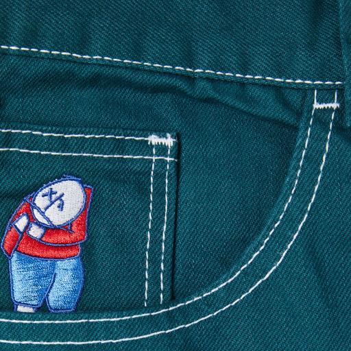 Polar Skate Co. - Big Boy Jeans - Green / White - Image 4
