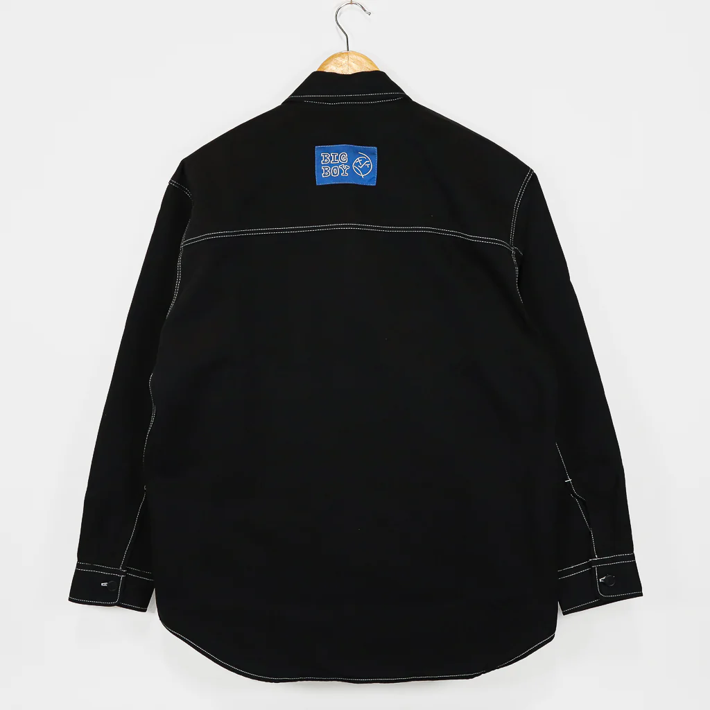 Polar Skate Co. - Big Boy Longsleeve Shirt - Black - Image 2