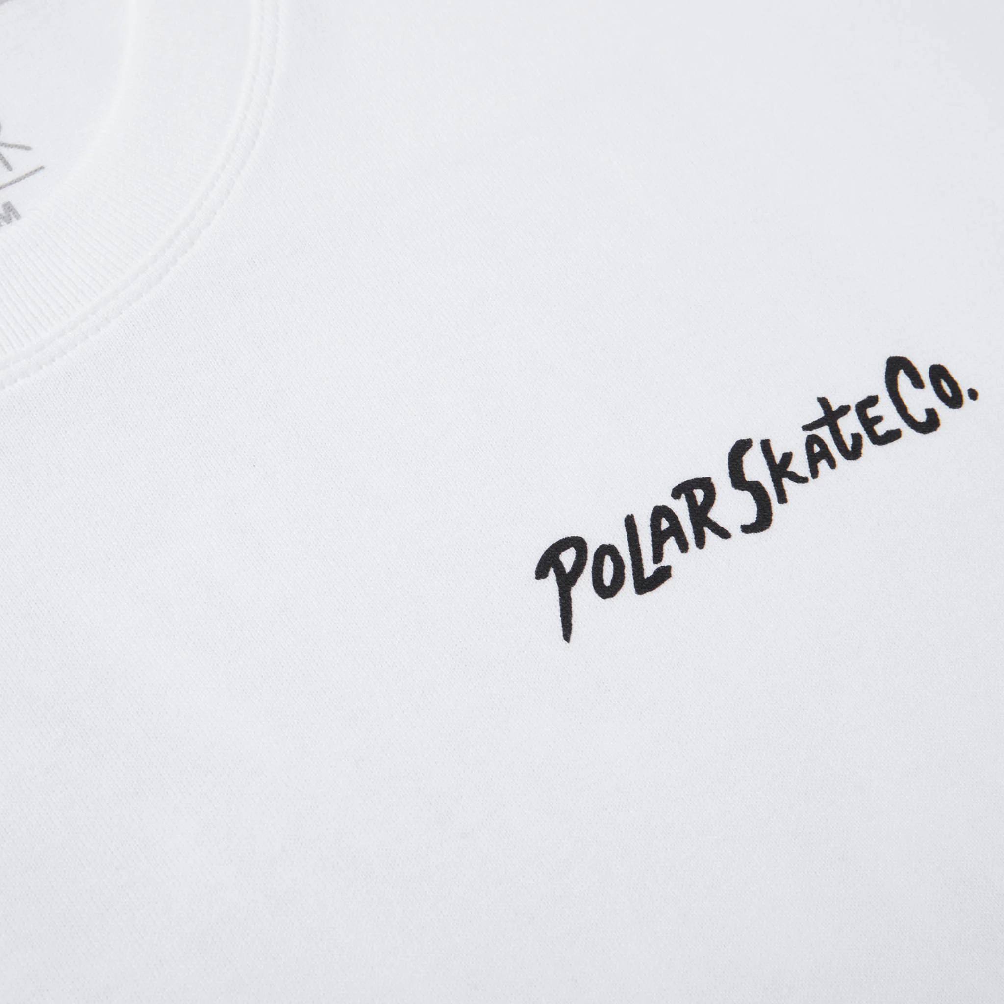 Polar Skate Co. - Campfire Longsleeve T-Shirt - White - Image 4