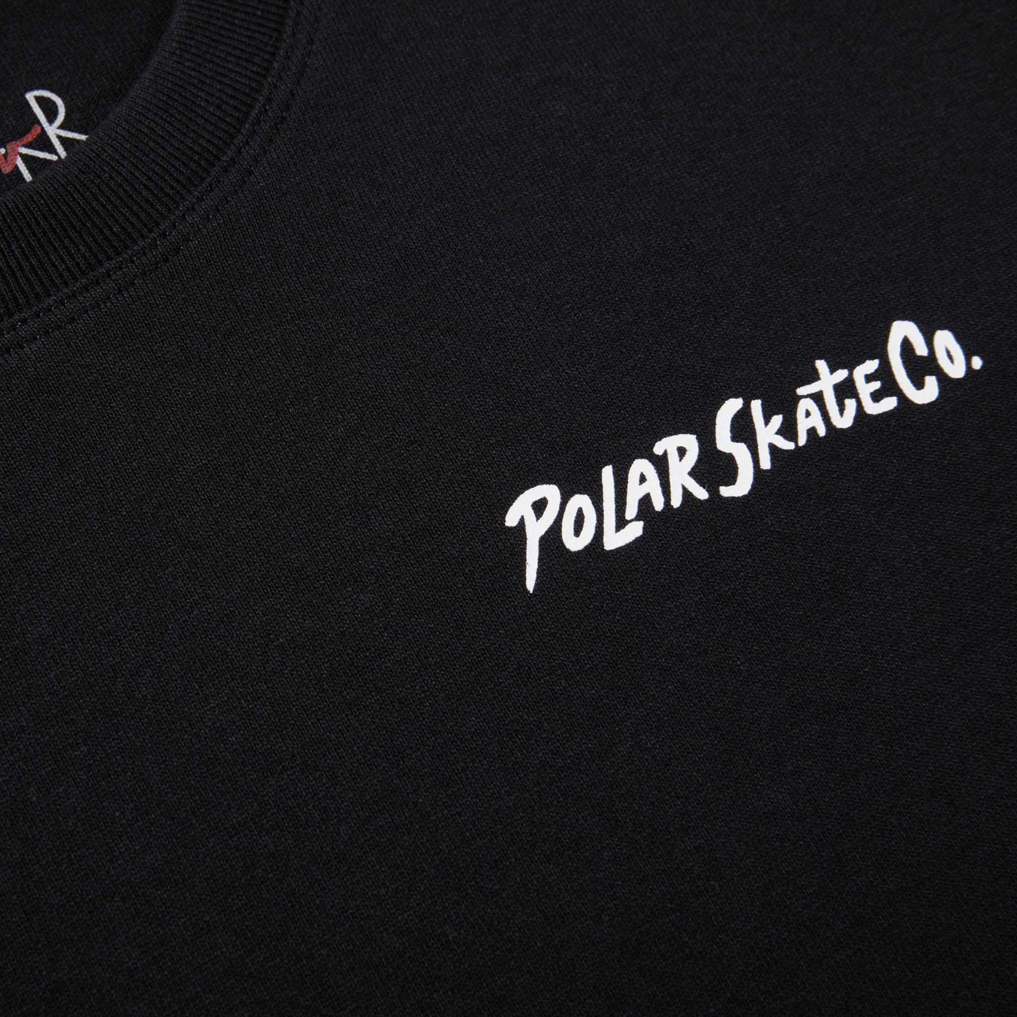 Polar Skate Co. - Campfire T-Shirt - Black - Image 4