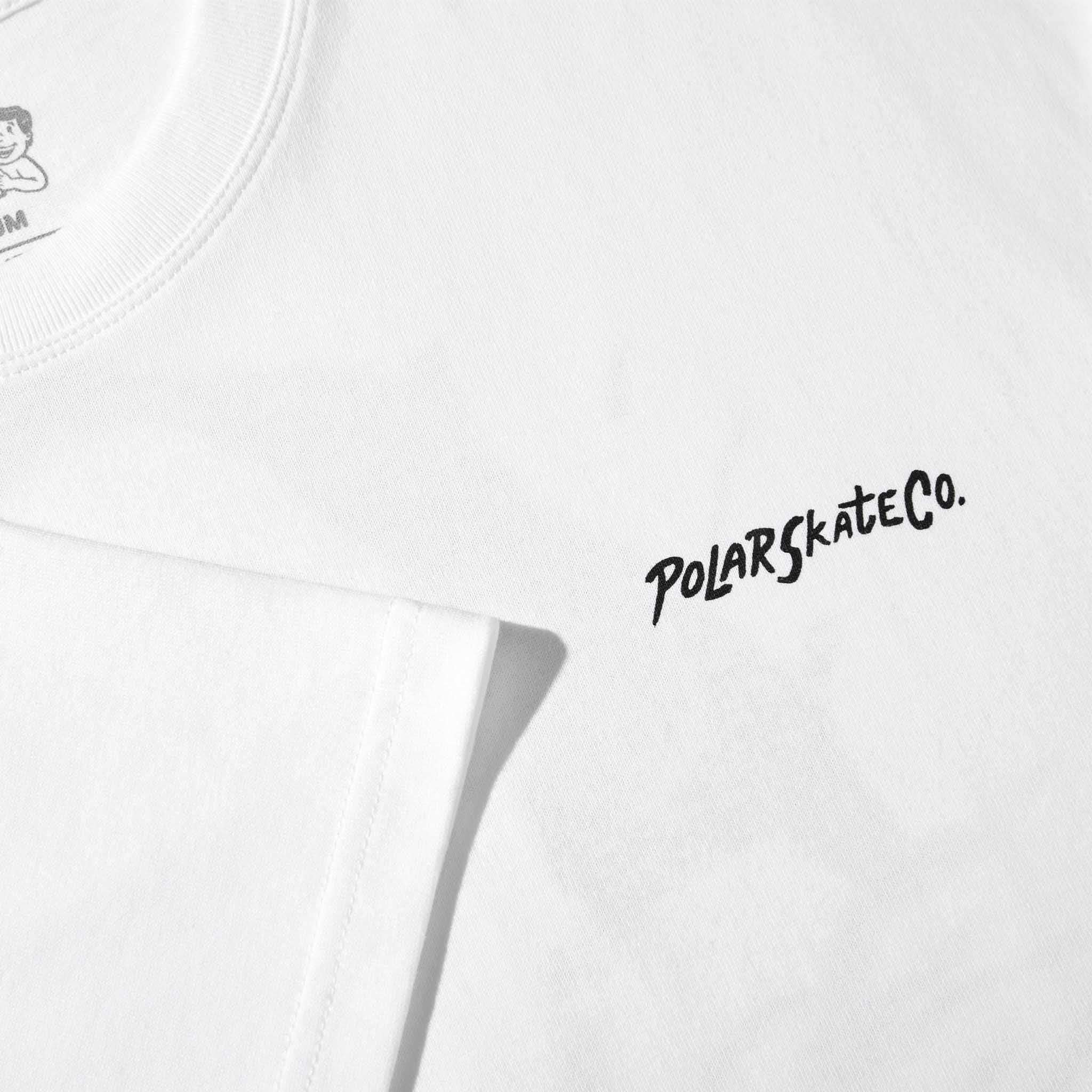 Polar Skate Co. - Coming Out T-Shirt - White - Image 3