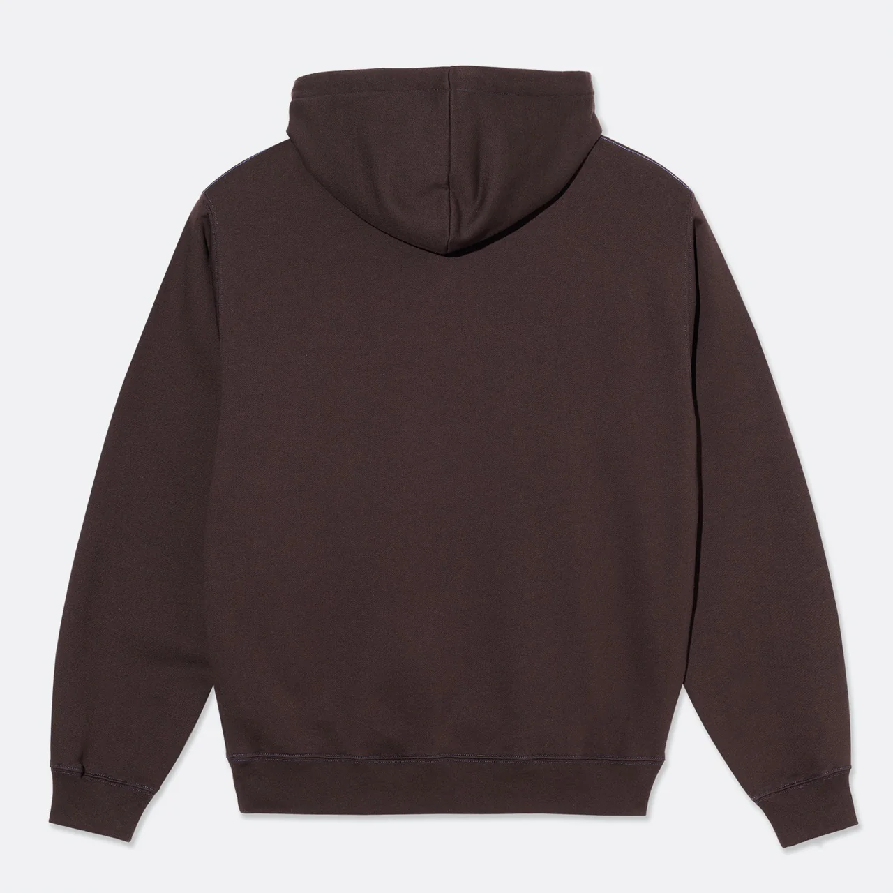 Polar Skate Co. - Crude Logo Contrast Dave Hooded Sweatshirt - Chocolate - Image 2