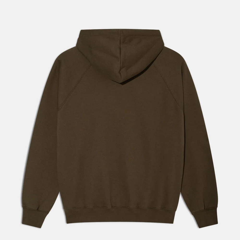 Polar Skate Co. - Default Pullover Hooded Sweatshirt - Brown - Image 3