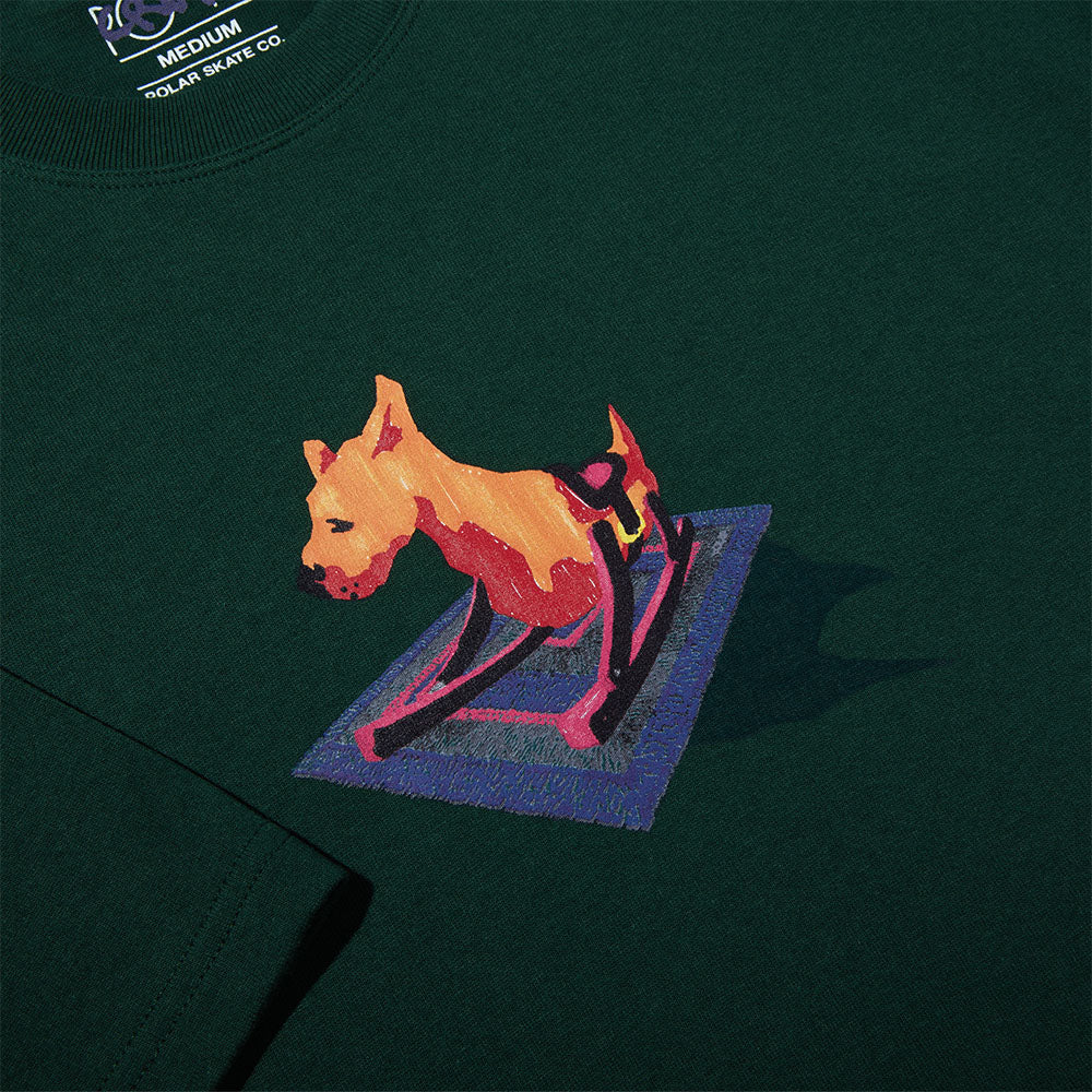 Polar Skate Co. - Dog T-Shirt - Dark Green - Image 2