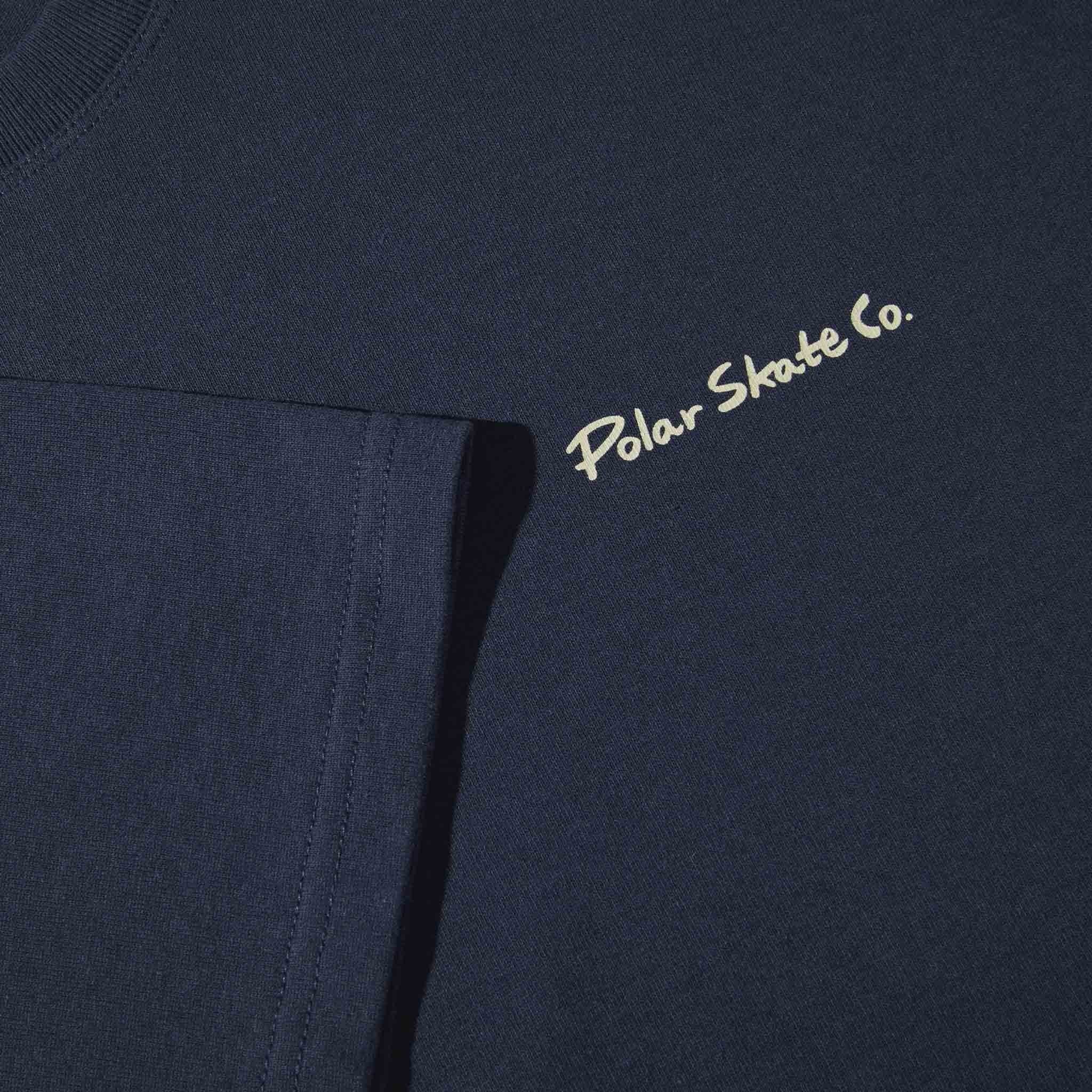 Polar Skate Co. - Faces T-Shirt - New Navy - Image 3