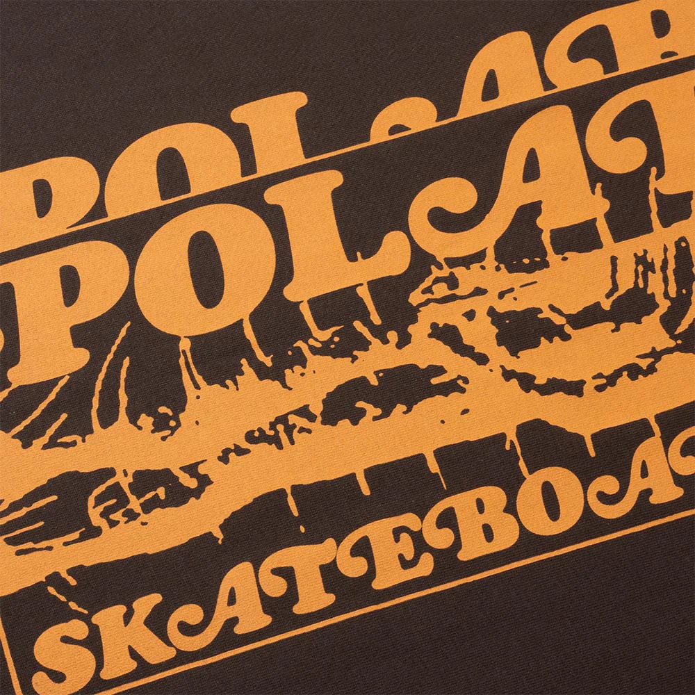 Polar Skate Co. - Fields T-Shirt - Chocolate - Image 3