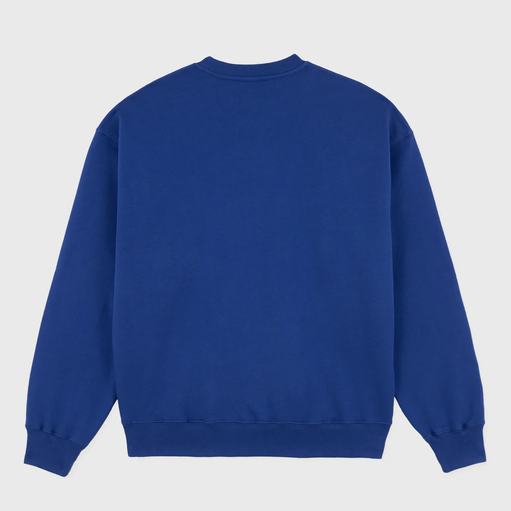 Polar Skate Co. - Graph Dave Crewneck Sweatshirt - Egyptian Blue - Image 3