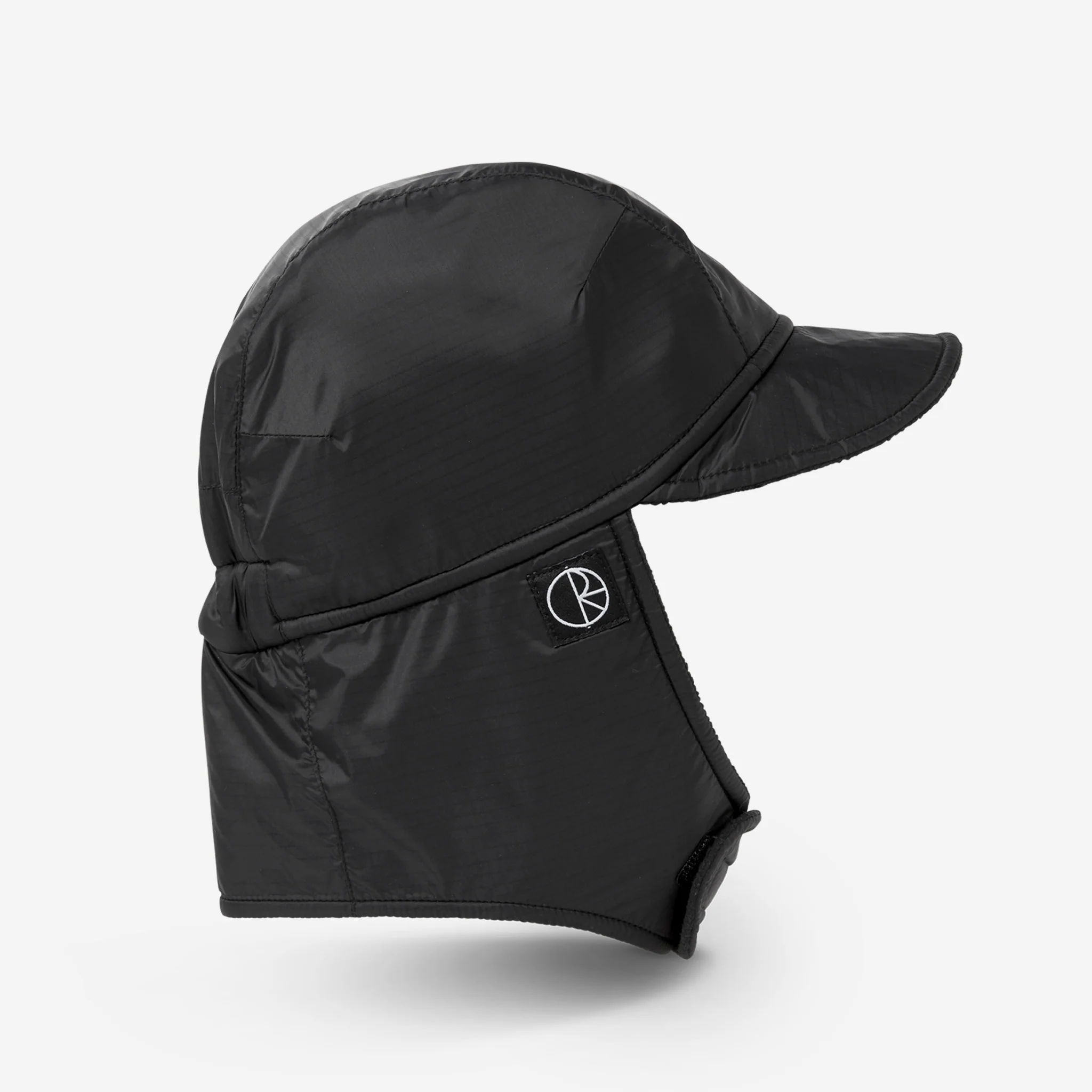 Polar Skate Co. - Luke Ripstop Flap Cap - Black