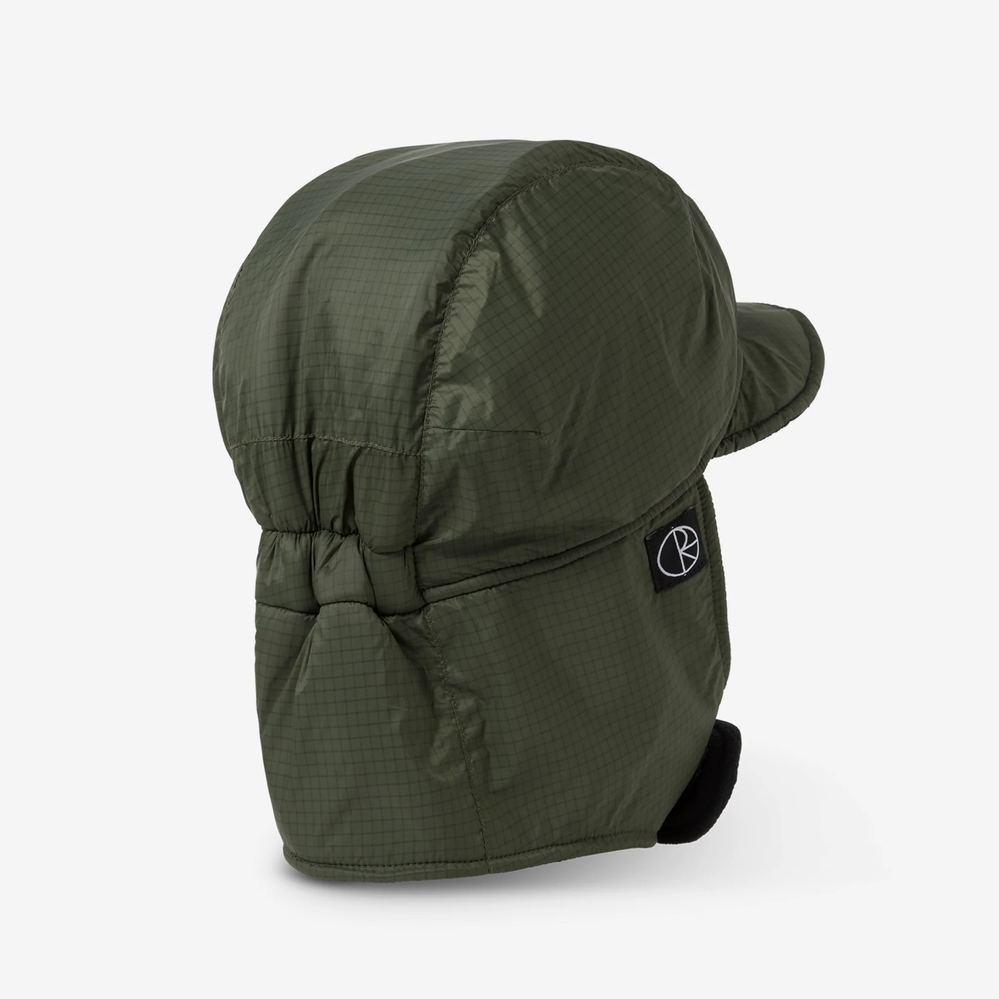 Polar Skate Co. - Luke Ripstop Flap Cap - Grey Green - Image 3
