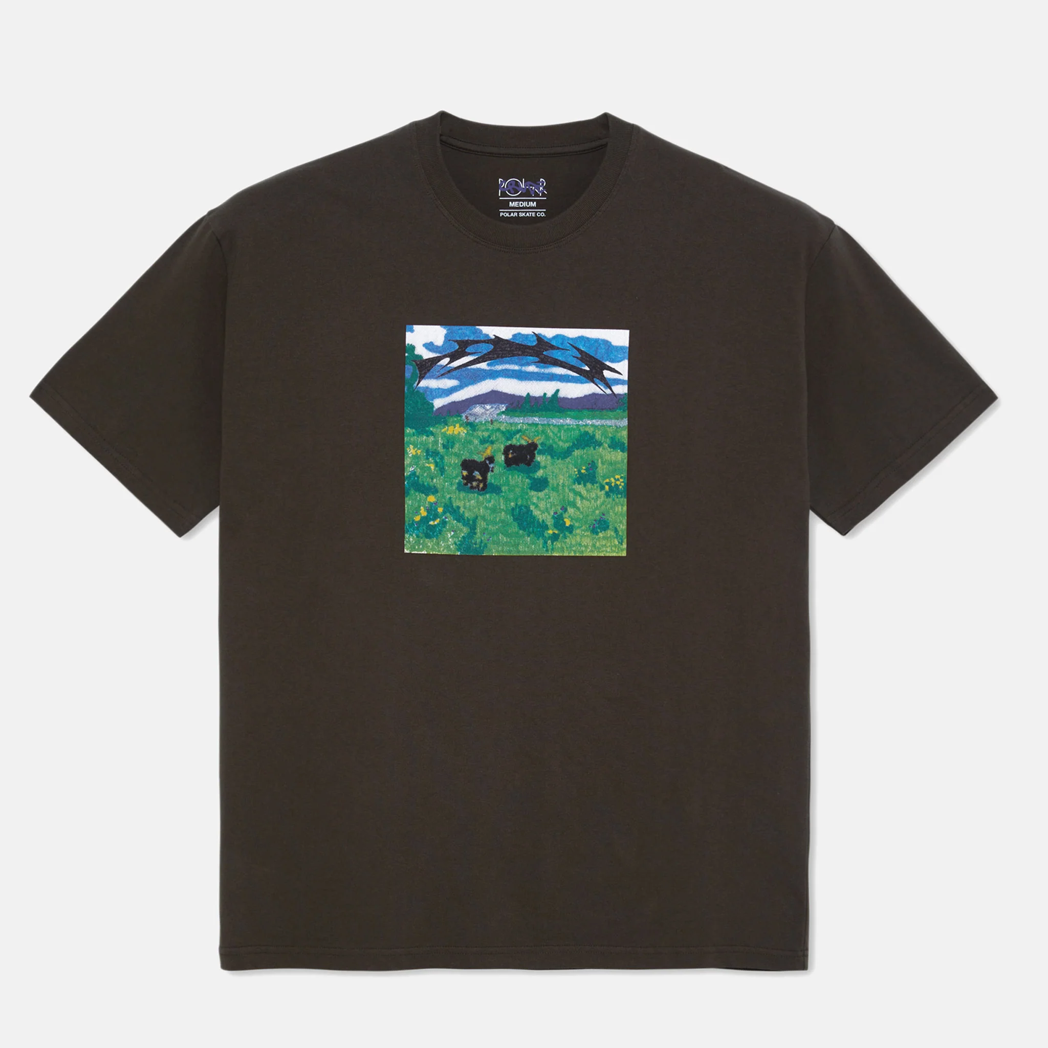 Polar Skate Co. - Meeeh T-Shirt - Brown