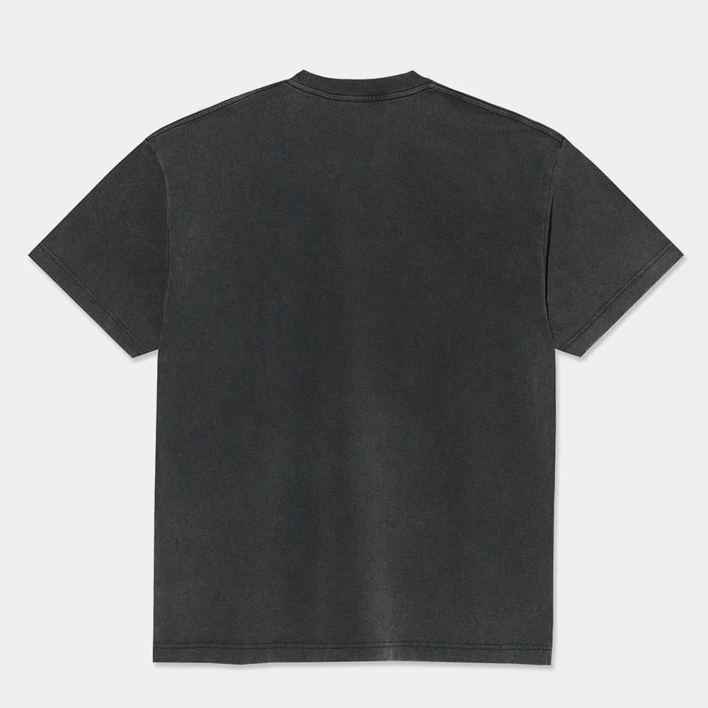 Polar Skate Co. - Metal Logo T-Shirt - Silver Black - Image 3