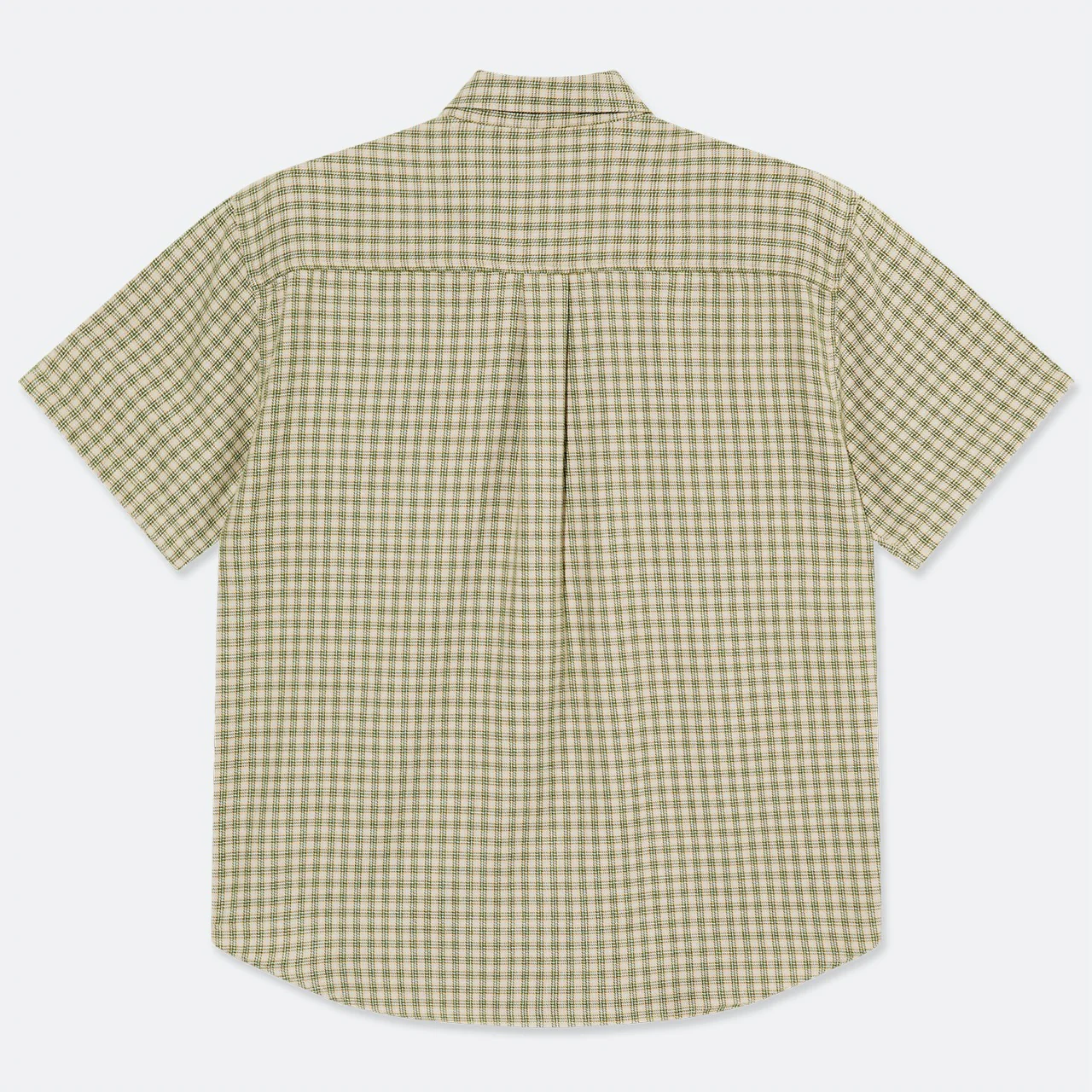 Polar Skate Co. - Mitchell Short Sleeve Shirt - Beige / Green - Image 3