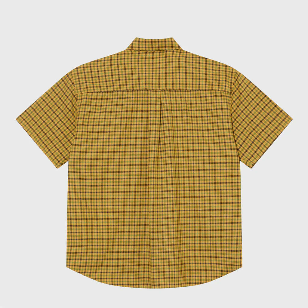 Polar Skate Co. - Mitchell Short Sleeve Shirt - Yellow - Image 3