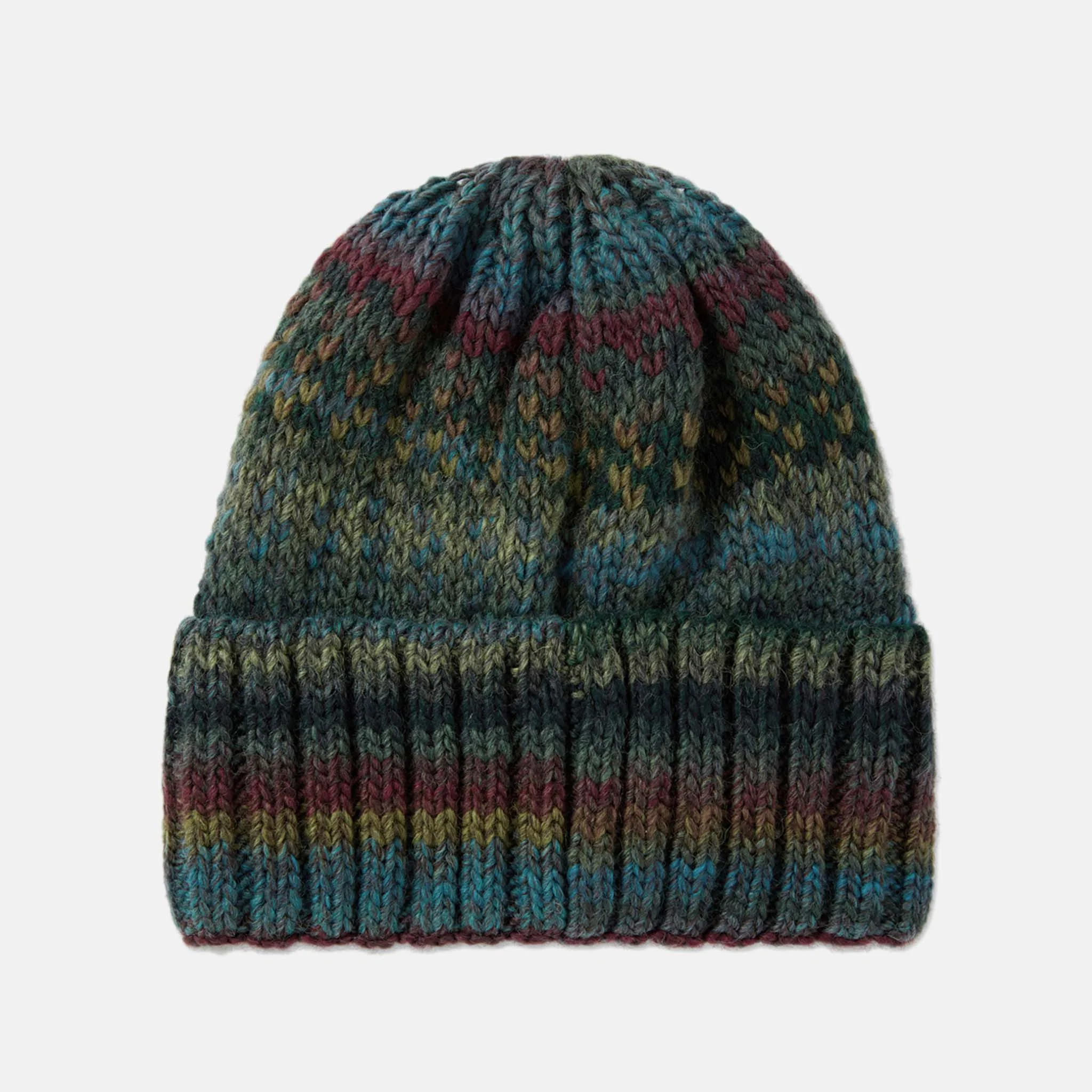 Polar Skate Co. - Multi Beanie - Blue / Wine / Green - Image 2