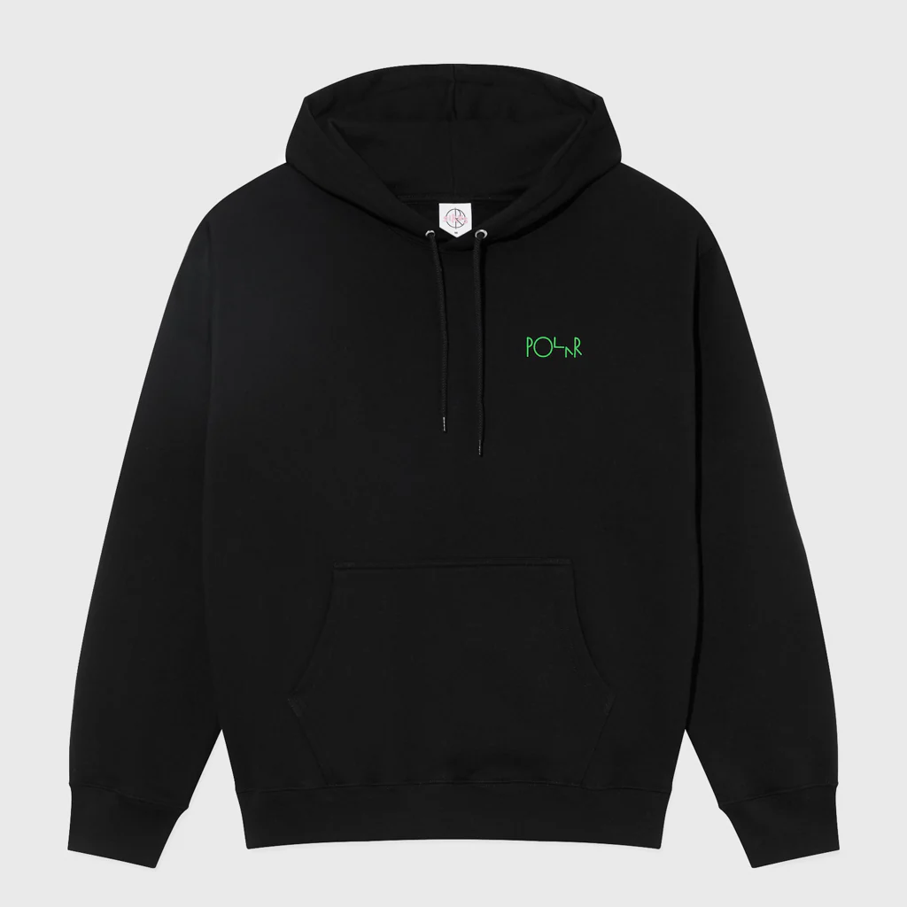 Polar Skate Co. - Ourselves Collage Dave Pullover Hooded Sweatshirt - Black - Image 2
