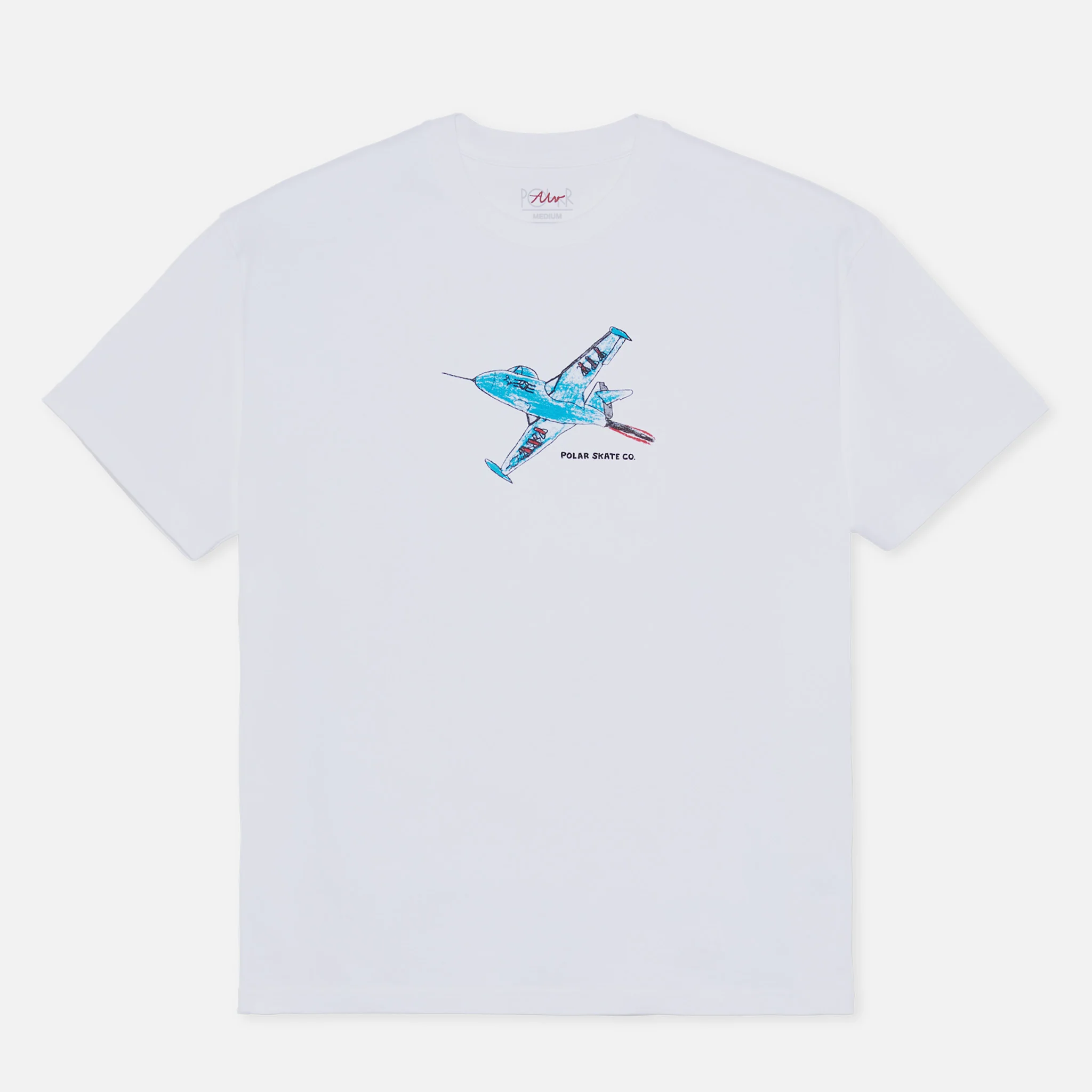 Polar Skate Co. - Panter Jet T-Shirt - White