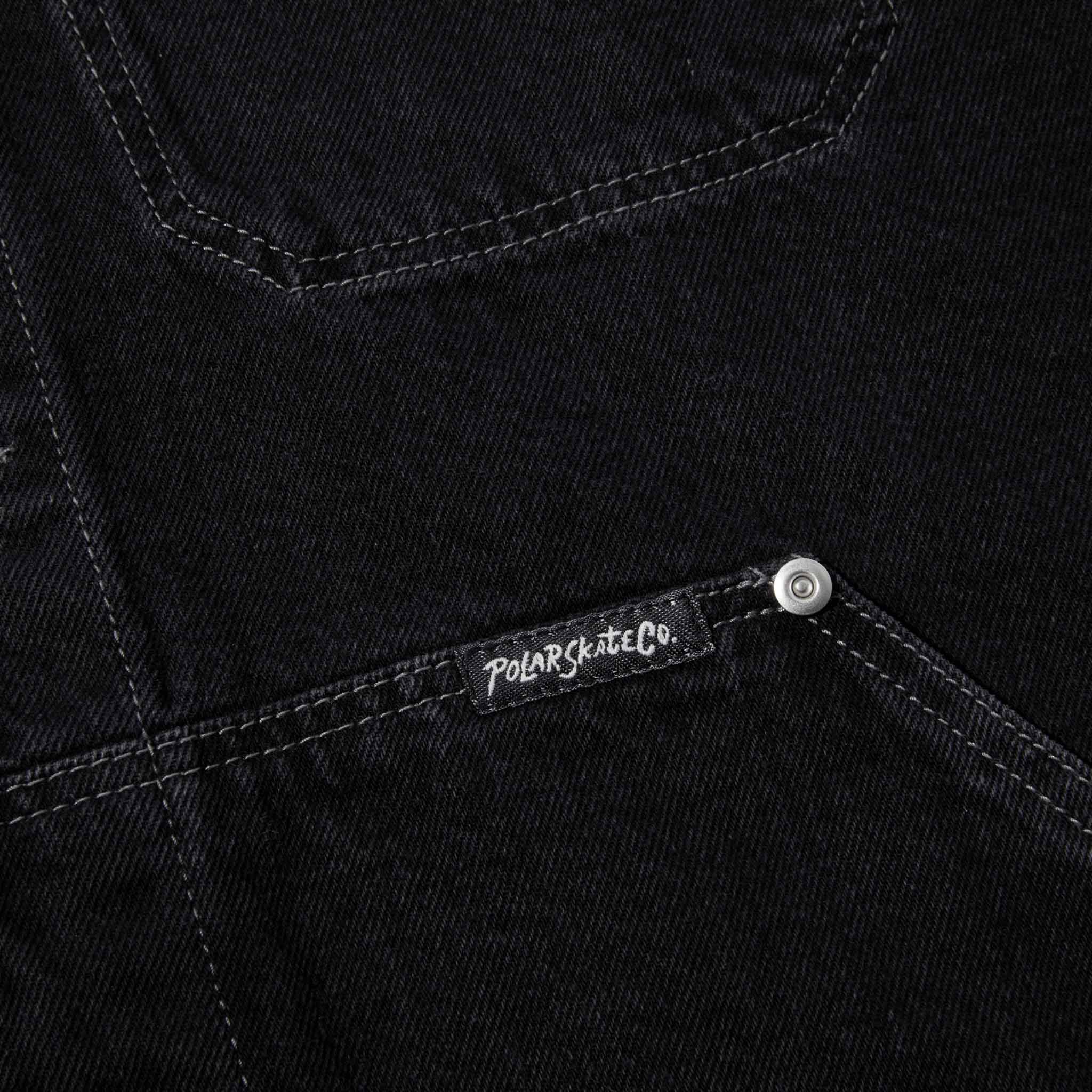 Polar Skate Co. - Patrik Denim Jacket - Silver Black - Image 3