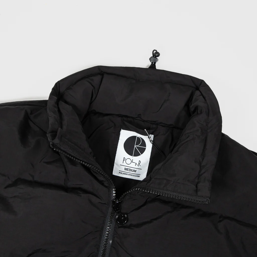 Polar Skate Co. - Pocket Puffer Jacket - Black - Image 2
