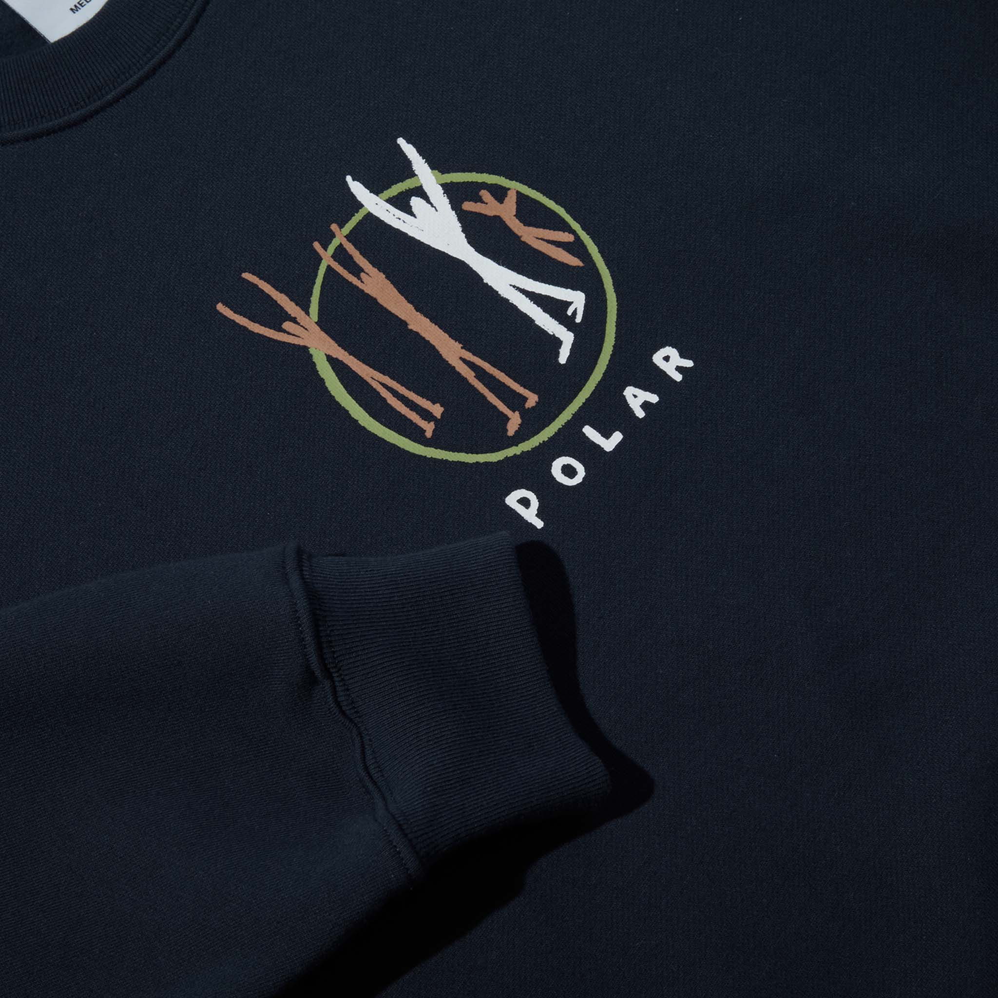 Polar Skate Co. - Polar Gang Crewneck Sweatshirt - Navy - Image 2