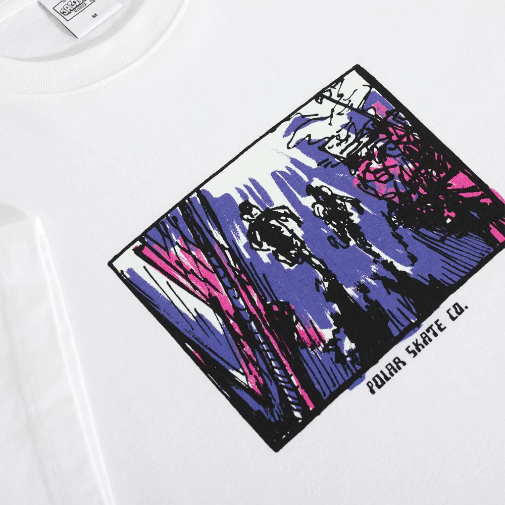 Polar Skate Co. - Running T-Shirt - White - Image 2