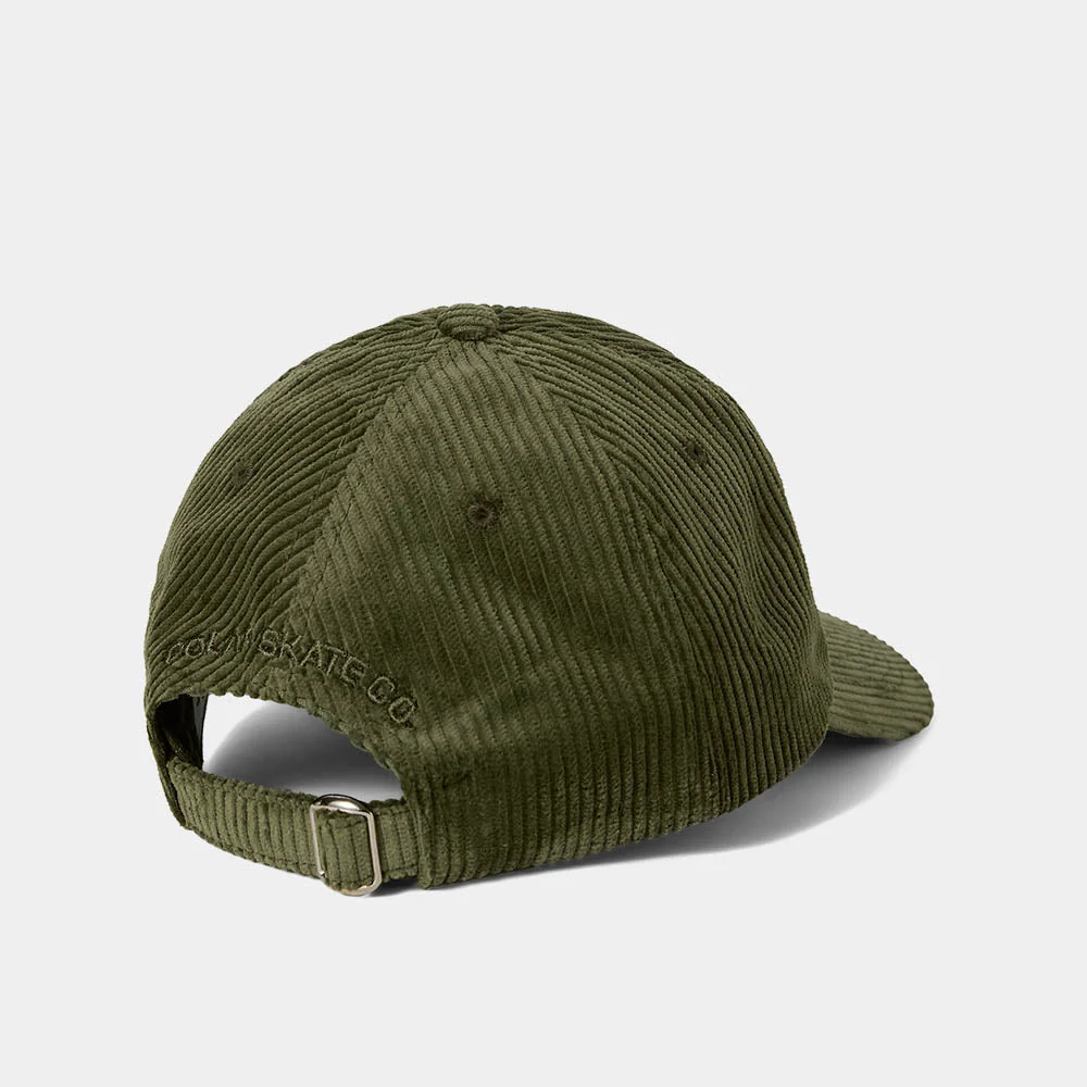 Polar Skate Co. - Sai Cord Cap - Uniform Green - Image 2