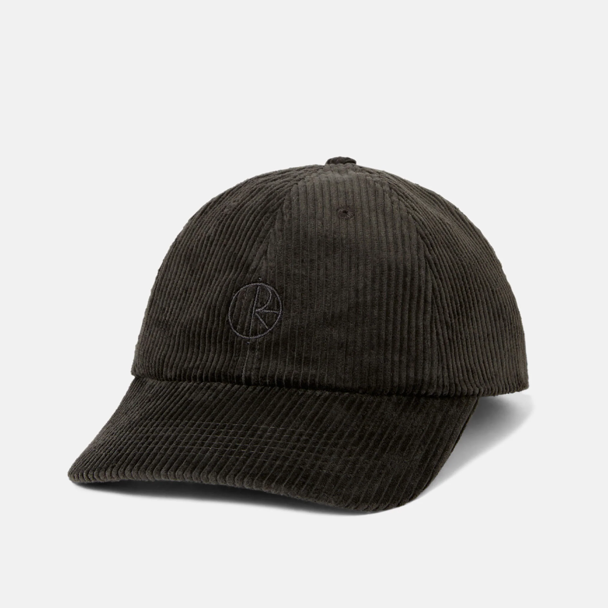 Polar Skate Co. - Sai Cord Cap - Dirty Black