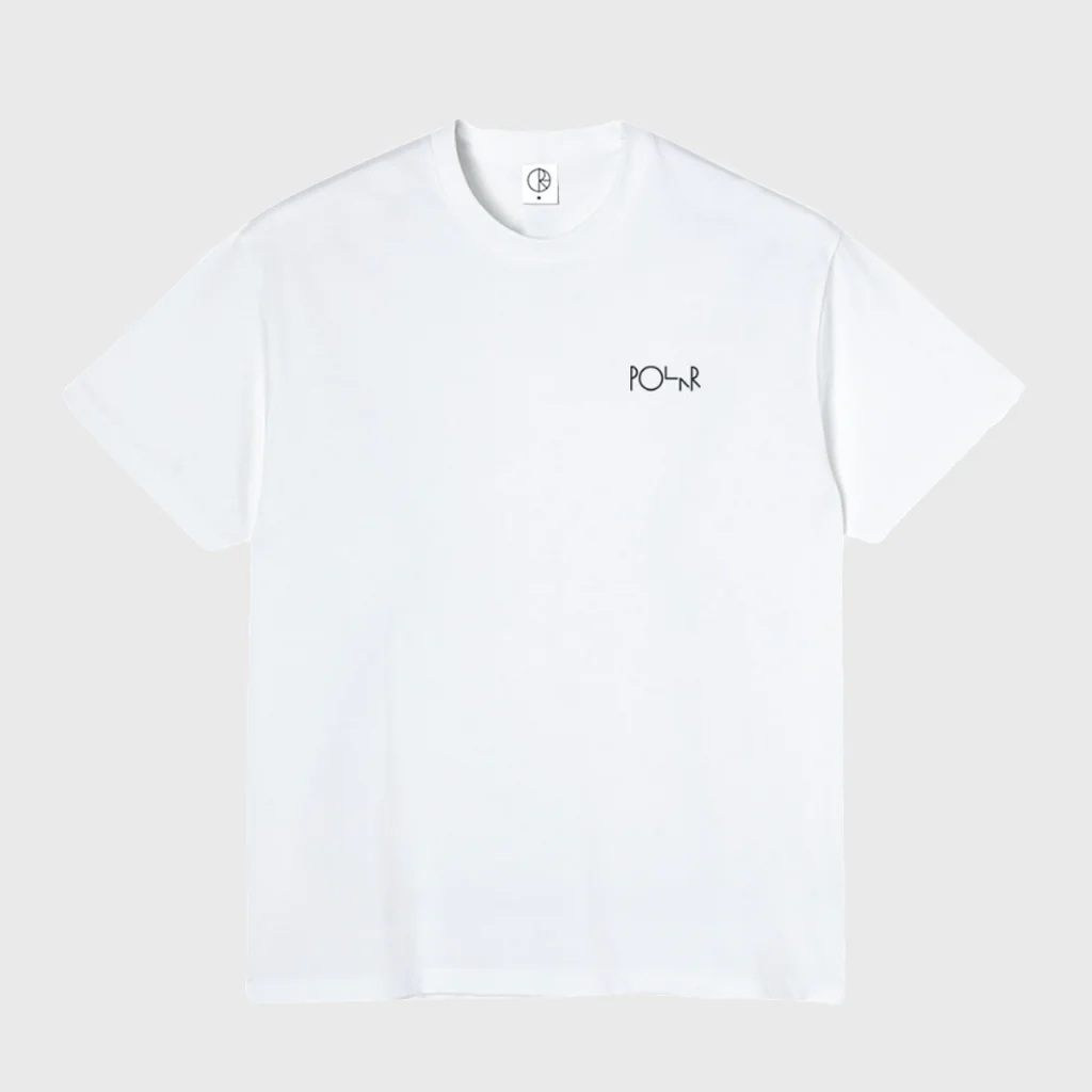 Polar Skate Co. - Searching For Peace Fill Logo T-Shirt - White - Image 2