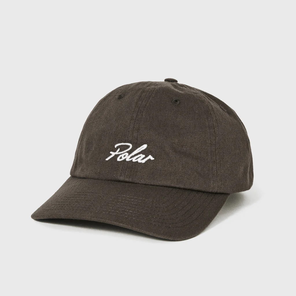 Polar Skate Co. - Varsity Logo Sai Cap - Brown
