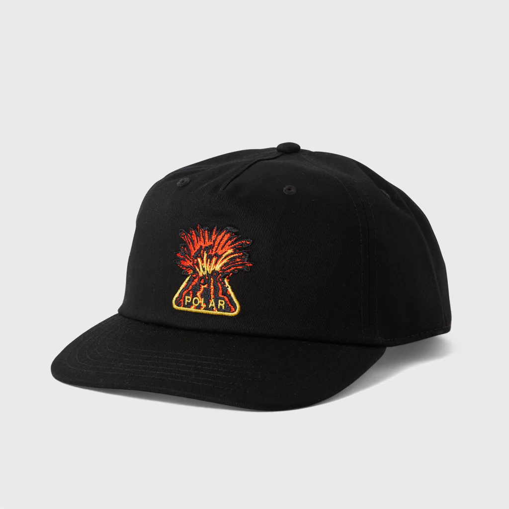Polar Skate Co. - Volcano Jake Cap - Black