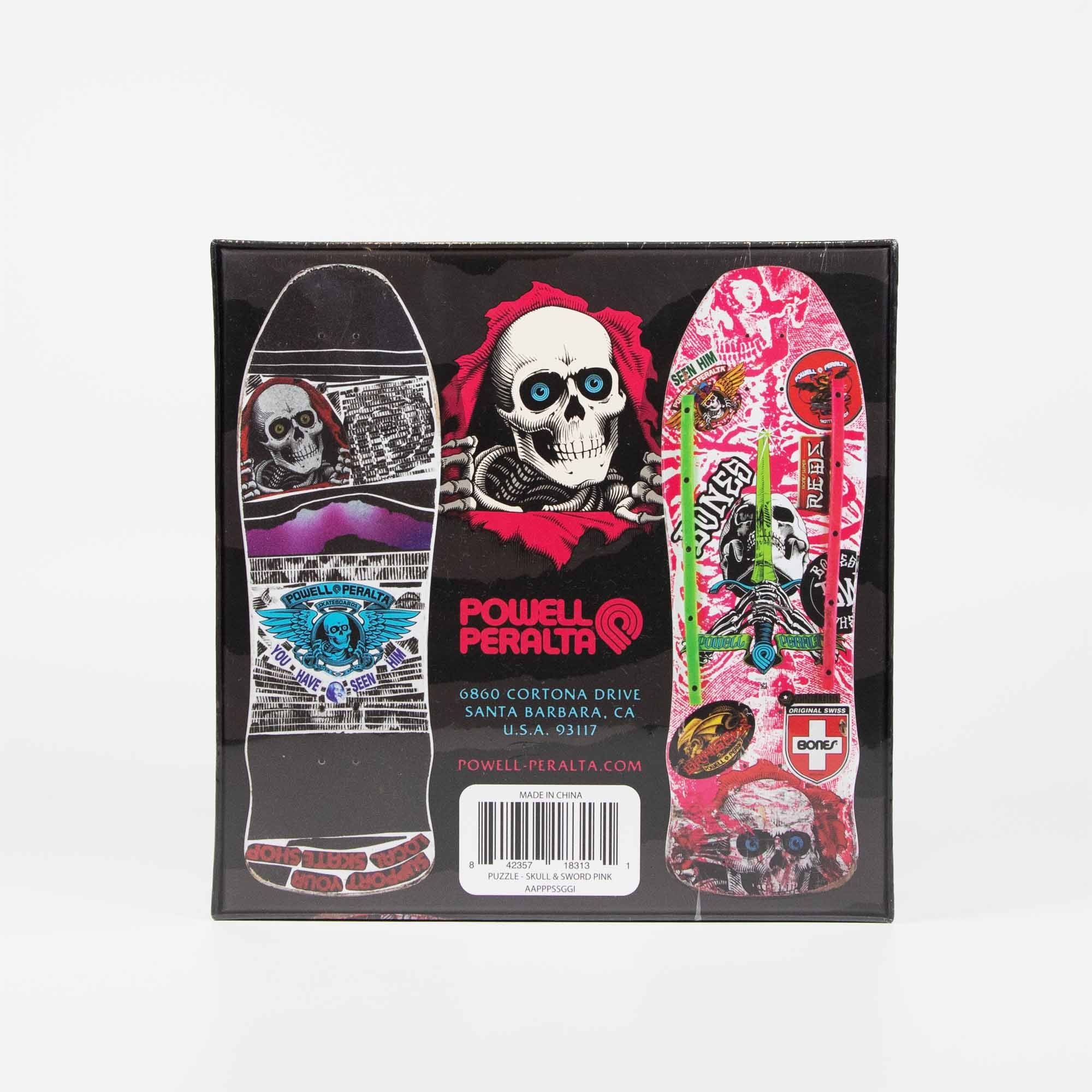 Powell Peralta - Skull & Sword GeeGah Skateboard Puzzle - Image 2